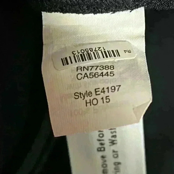 Madewell Sloan Black Cropped Jumpsuit Minimalist Workwear Stretch Size 4 - Picture 10 of 11